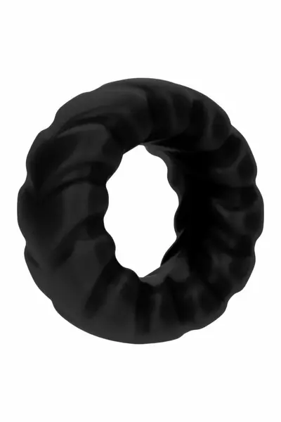 FORTO F-25 23mm Silicone Comfort Ring Black Adjustable Fit