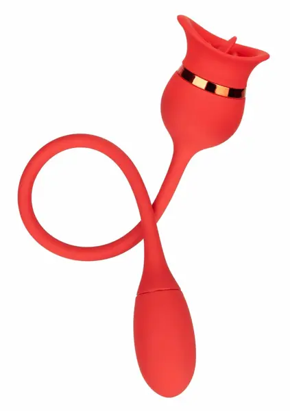 French Kiss Casanova Silicone Intimate Device Dual Motor Pink