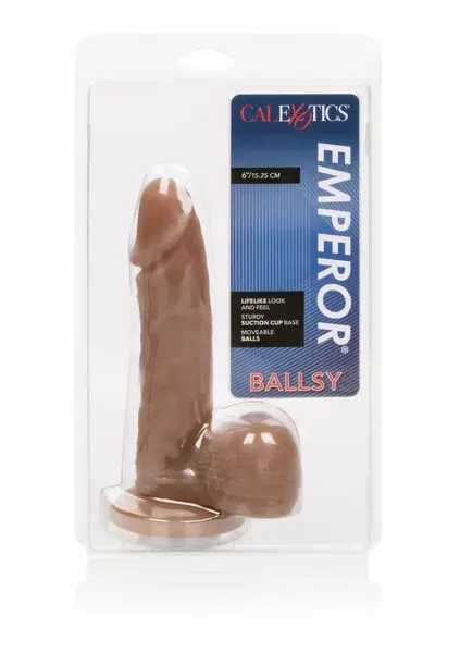CalExotics Emperor Ballsy PureSkin Intimate Machine with Suction Base 20 cm