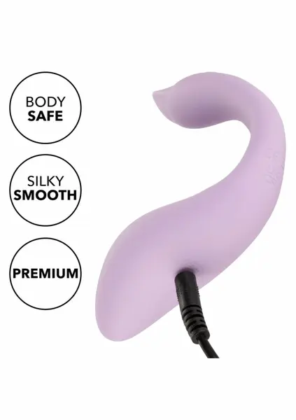 Slay Flex Me Flexible Compact Massager, 10 Modes, Waterproof, Pink