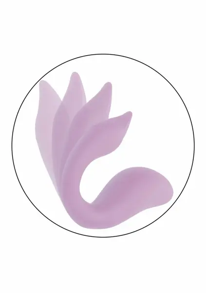 Slay Flex Me Flexible Compact Massager, 10 Modes, Waterproof, Pink