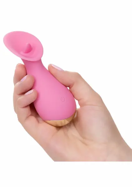 Slay Tickle Me Mini Silicone Massager, 10 Modes, Waterproof, Pink