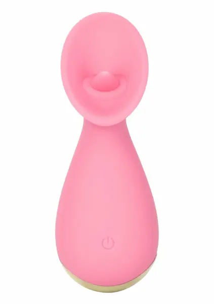 Slay Tickle Me Mini Silicone Massager, 10 Modes, Waterproof, Pink