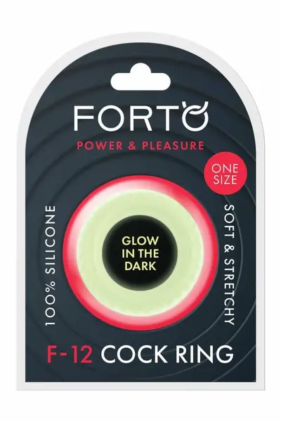 FORTO F-12 35mm Silicone C-Ring Glow-in-the-Dark Adjustable Band