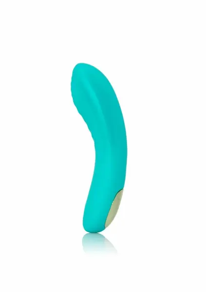 Slay Pleaser Compact Rechargeable Silicone Massager 10 Modes Pink 4in