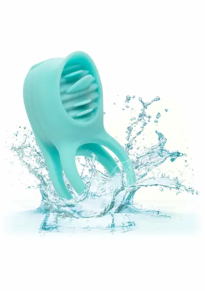 French Kiss Enhancer Silicone Rechargeable Dual Ring Vibrating System