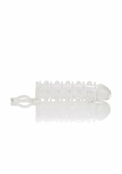Stud Extender with Support Ring - TPR Sleeve, Anatomical Fit, Clear