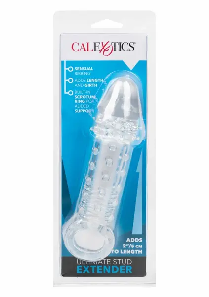 Ultimate Stud Extender релефен удължител за пенис, 20 см
