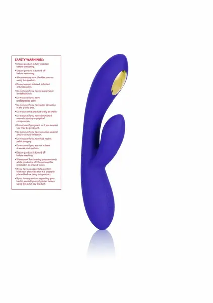 Impulse eStim Dual Wand - Advanced Silicone Dual-Action Wand, 7 Modes