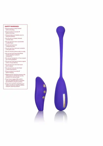 CalExotics eStim Remote Kegel Exerciser - Wireless Pelvic Trainer, 7 Modes