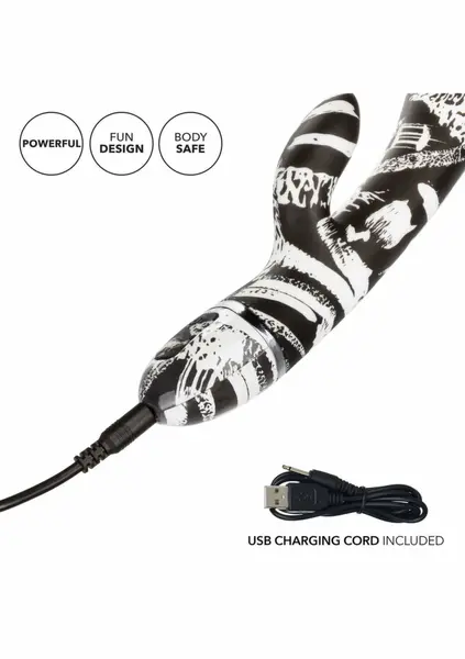 Hype Dual Wand by CalExotics - Dual Motor Silicone Intimate Massager