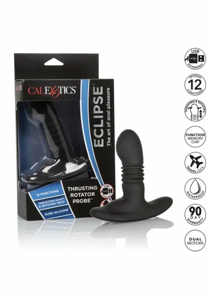 CalExotics Eclipse Thrusting Probe Intimate Motion System Black
