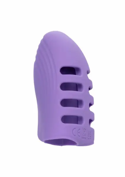 Dr. Laura Berman Rechargeable Finger Vibe Dual Motor, 10 Modes, Purple