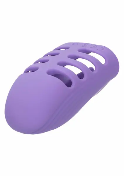 Dr. Laura Berman Rechargeable Finger Vibe Dual Motor, 10 Modes, Purple