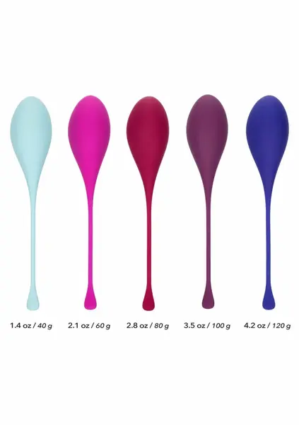 CalExotics Kegel Training 5-Piece Set - Progressive Pelvic Floor System