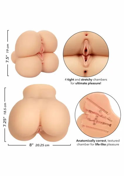 CalExotics Stroke It Double Fuck Intimate Dual-Entry System 3.2kg