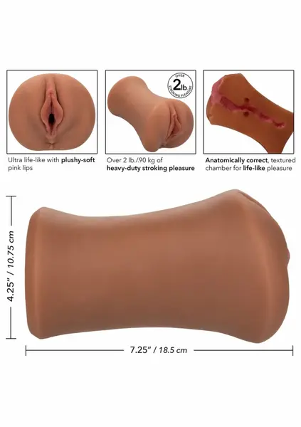 Stroke It Wet анатомичен мастурбатор вагина, 0,9 кг – модел 2