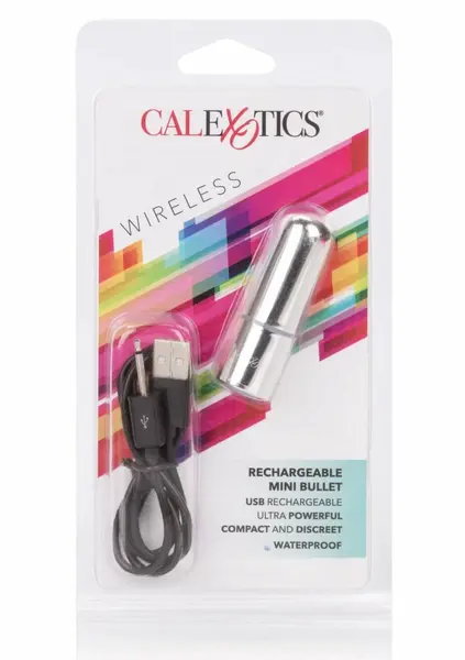 CalExotics Rechargeable Mini Bullet - Compact 3-Speed Intimate Device