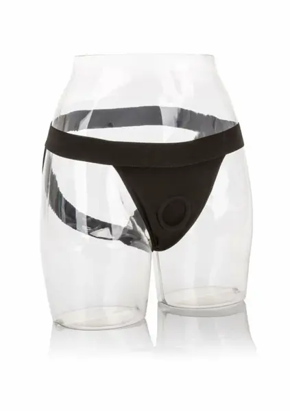 Packer Gear Jock Strap Adjustable Harness Black Unisex 716770089816