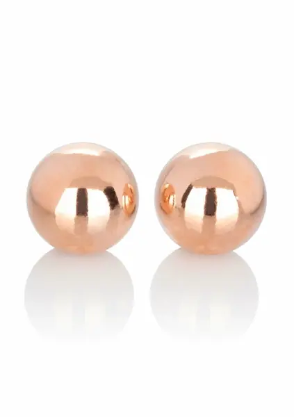 Climax Weighted Balls Copper-Tone 2 cm - Pelvic Muscle Trainer