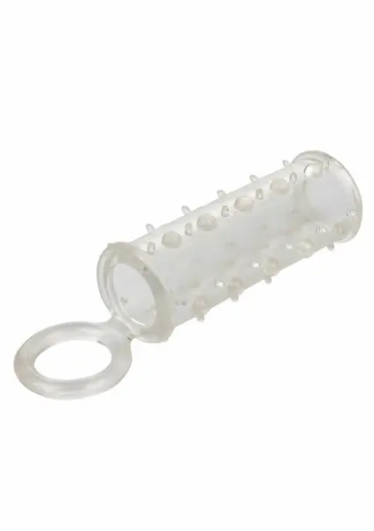 Sensation Enhancer отворен удължител за пенис с топчета, TPE