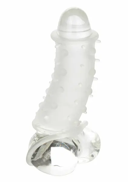 Sensation Enhancer отворен удължител за пенис с топчета, TPE
