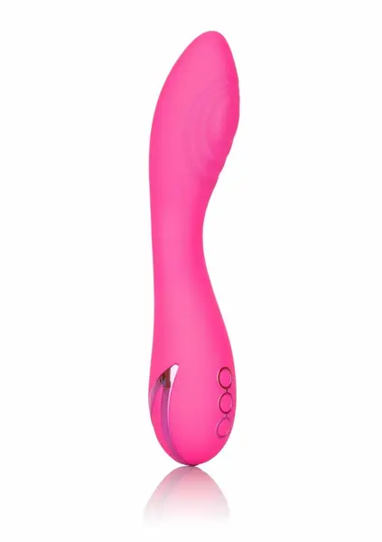 Surf City Centerfold Silicone Wand Massager, Waterproof, USB Rechargeable