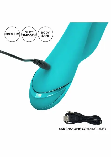 California Dreaming Santa Monica Starlet Silicone Dual-Action Massager Pink