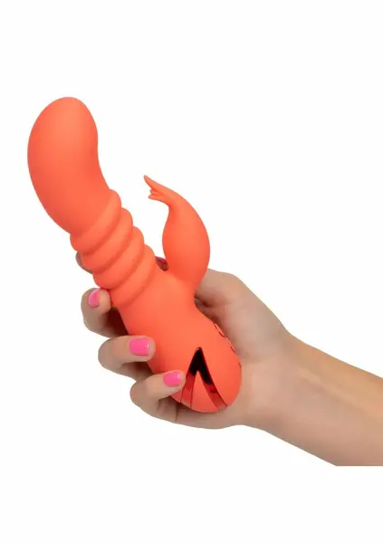 California Exotic Orange County Cutie Dual-Action Vibrator Pink USB