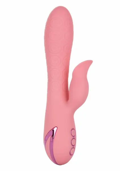 California Dreaming Pasadena Player Dual-Action Silicone Massager Pink