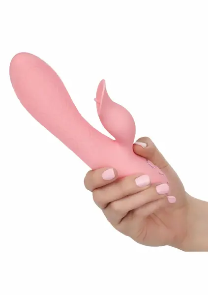 California Dreaming Pasadena Player Dual-Action Silicone Massager Pink