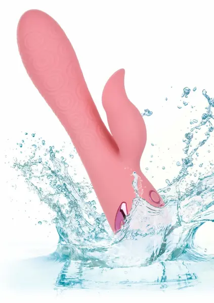 California Dreaming Pasadena Player Dual-Action Silicone Massager Pink