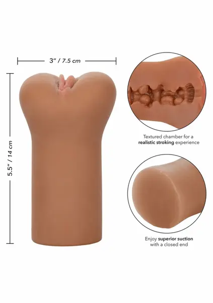 CalExotics Cheap Thrills The Teacher Intimate Stroker 14cm PureSkin
