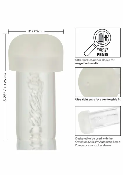 CalExotics Optimum Series Automatic Smart Pump Replacement Sleeve TPE