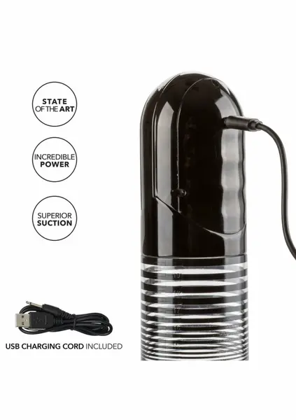 Optimum Series Advanced автоматична смарт помпа за пенис с цифров манометър