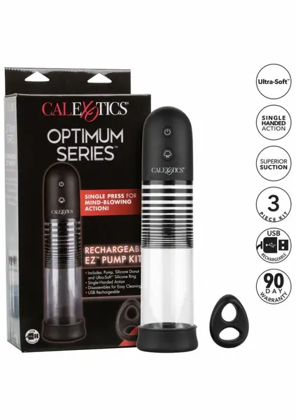 CalExotics Optimum Series Rechargeable EZ Pump Kit Clear 716770093295