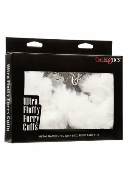 Ultra Fluffy Furry Cuffs Adjustable Soft Faux Fur Restraint System