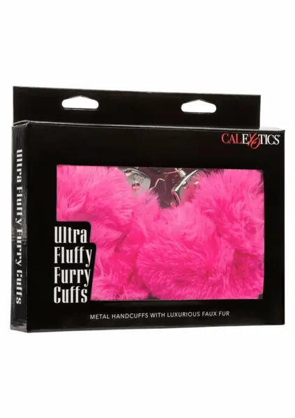 Ultra Fluffy Furry Cuffs Adjustable Soft Faux Fur Restraint System