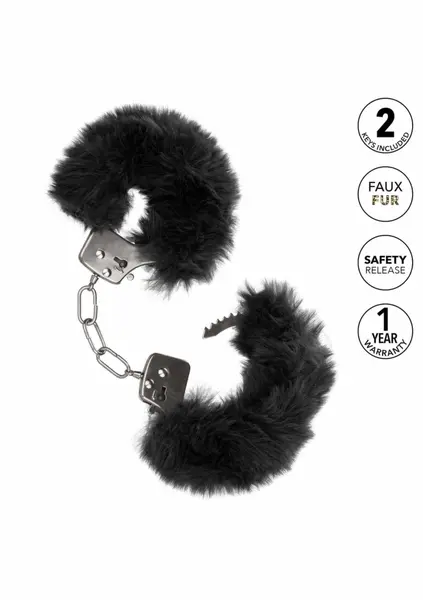 Ultra Fluffy Furry Cuffs - Adjustable Faux Fur Restraint System