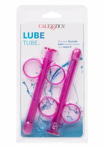 Lube Tube Set 2 pcs - Precision Lubricant Applicator, Transparent