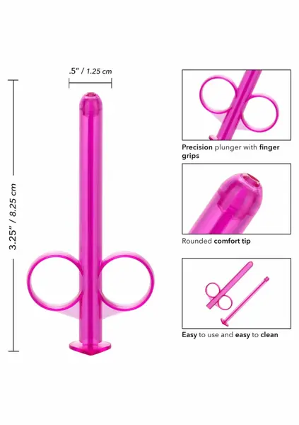 Lube Tube Set 2 pcs - Precision Lubricant Applicator, Transparent