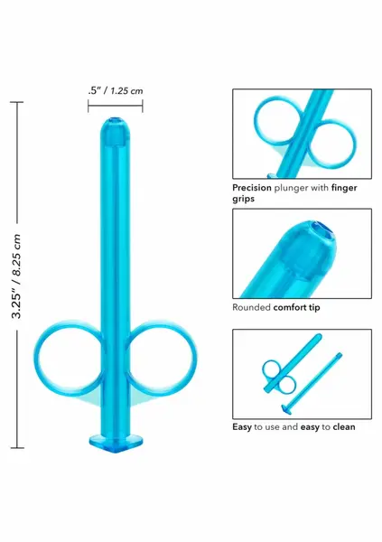 Lube Tube Set CalExotics 2 pcs Precision Lubricant Applicator Clear