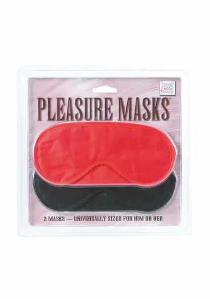 Pleasure Masks 2 pcs - Double-Layered Contoured Blackout Eye Masks