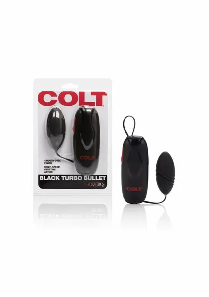 COLT Turbo Bullet Powerful Multi-Speed Silver Intimate Device