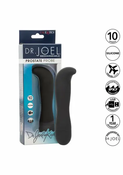 Dr. Joel Kaplan Rechargeable Prostate Probe - Ergonomic Vibrating System