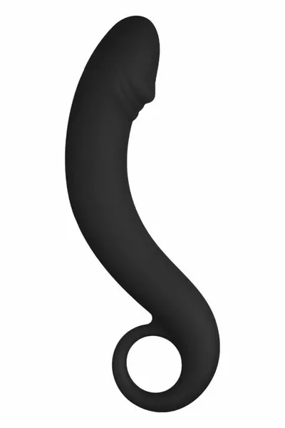 FORTO F-19 Plug Black Premium Silicone Curved Model with Ring Base