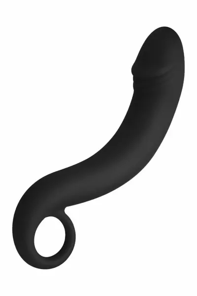 FORTO F-19 Plug Black Premium Silicone Curved Model with Ring Base