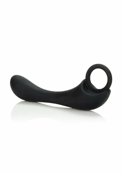 Dr. Joel Kaplan Silicone Prostate Locator Ergonomic Intimate Probe Black