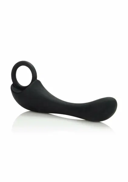 Dr. Joel Kaplan Silicone Prostate Locator Ergonomic Intimate Probe Black