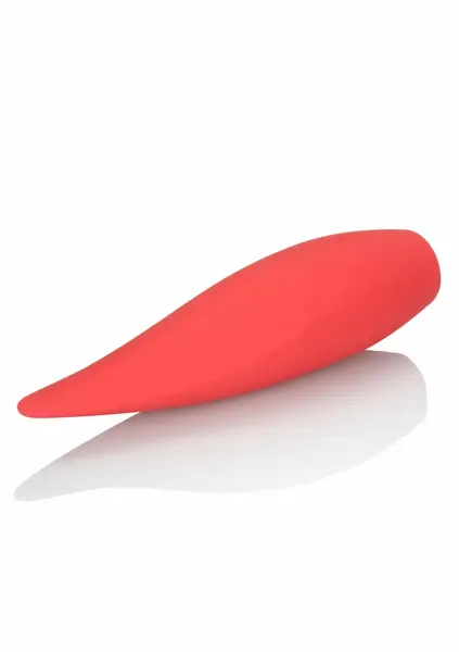 CalExotics Red Hot Ember Compact Silicone Multi-Function Massager Red